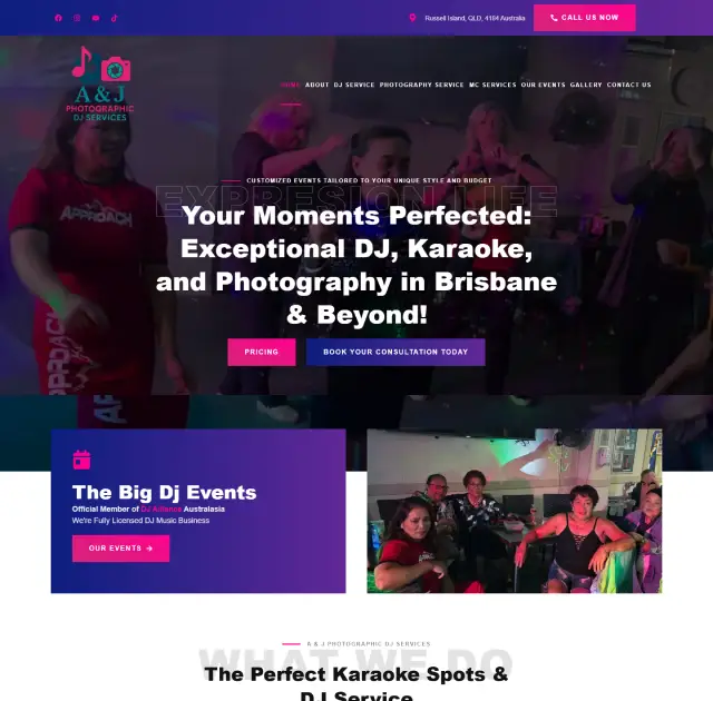 A & J Photographic DJ Services